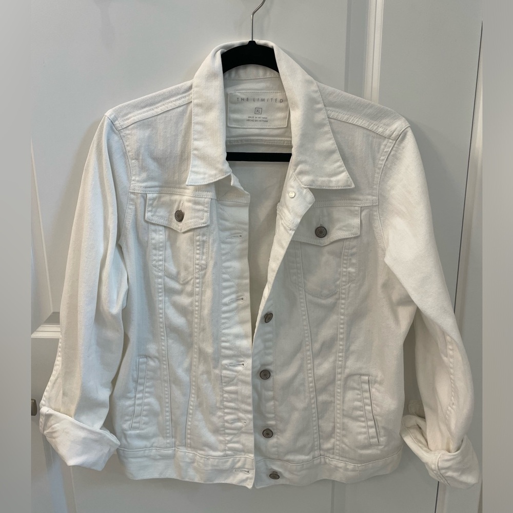 Limited brand Denim jacket gently used size XL